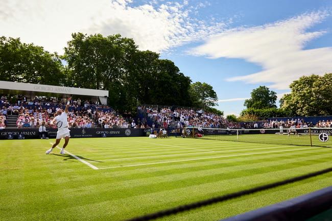 It's Rolls-Royces and rosé at Wimbledon dress rehearsal