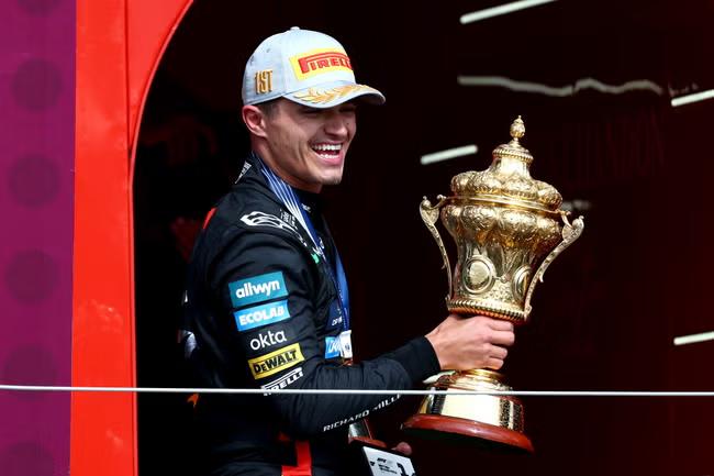 Norris profits from Piastri error in chaotic British GP