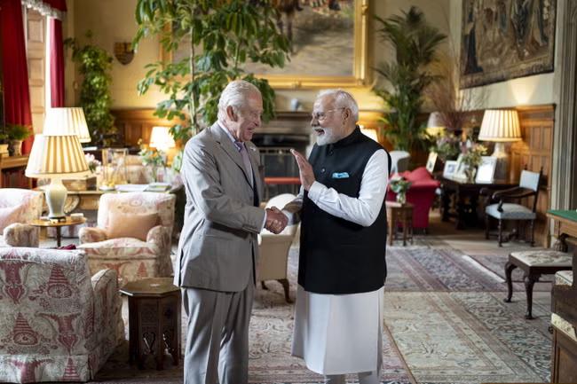 Charles welcomes Modi after landmark trade deal