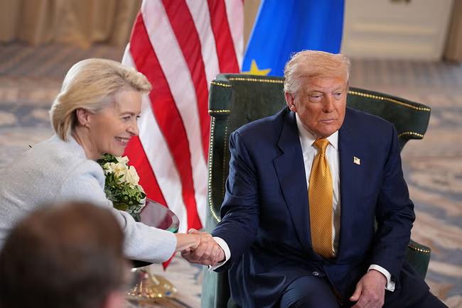 Trump and EU agree 15% tariffs on European goods