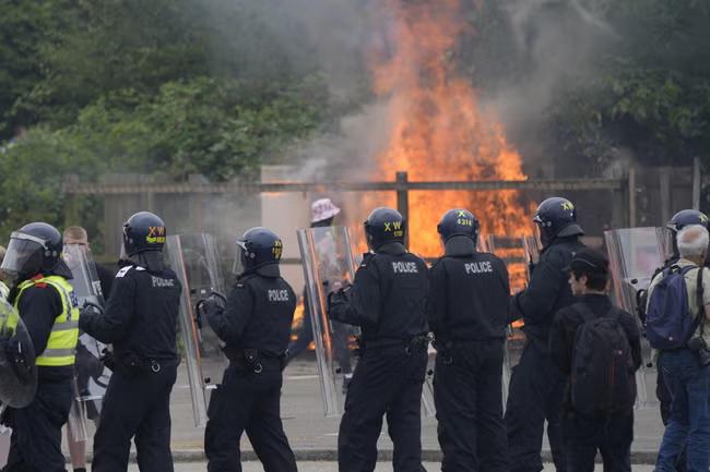 Loss of community spaces fuelled riots, report claims