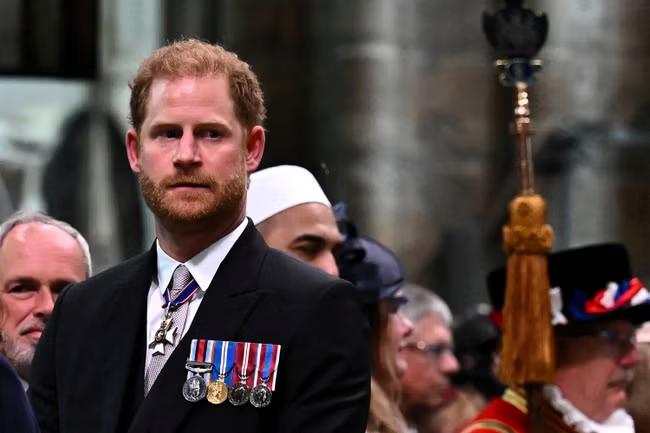 Prince Harry denies he left Andrew with a bloody nose