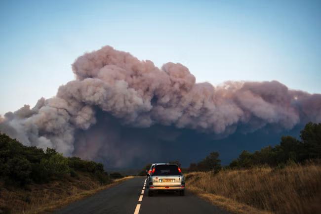 France continues to battle biggest wildfire in decades