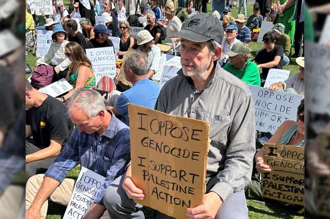 Arrested aged 75 under the Terrorism Act... how surreal