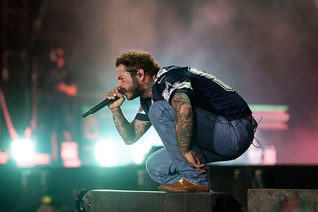 Post Malone's country-rap blend flowers in Budapest