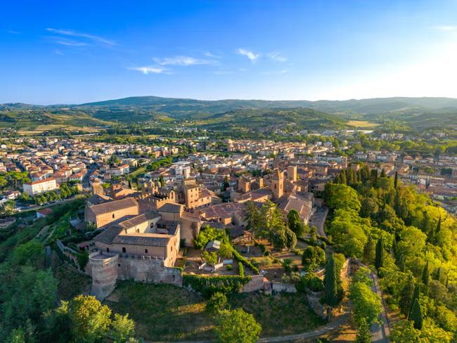 A medieval stronghold of wine and lively Italian spirit