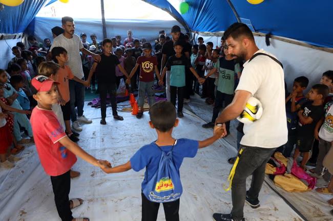 ‘Gaza’s children are too weak to play or sing: hunger has stolen their childhood’