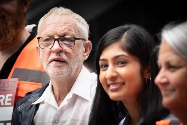 Left split fears as Corbyn attacked by party co-leader