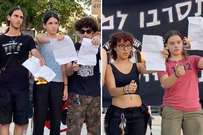 'I won't enlist into an army that's committing genocide'