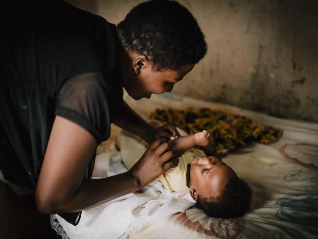 Maternity ward for refugees at risk from Trump aid cuts