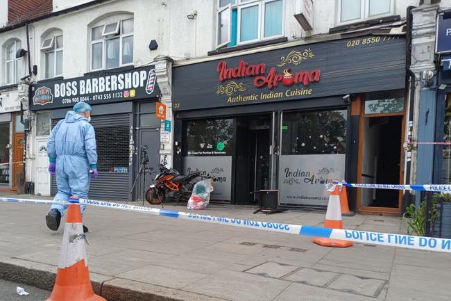 Suspected arson attack at restaurant hospitalises five