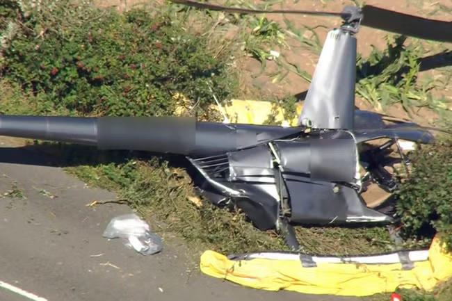 Three dead after helicopter crashes on the Isle of Wight