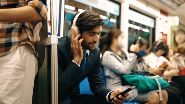 Only one thing worse than noise on public transport...