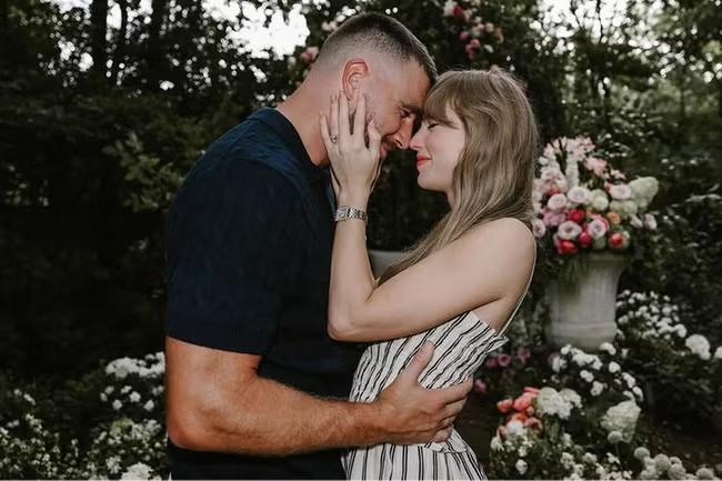 Love story: Swift and Kelce announce their engagement