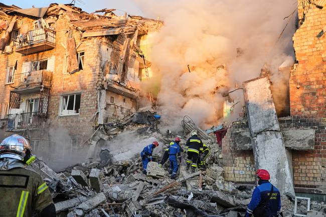 Putin condemned for killing children in huge Kyiv attack