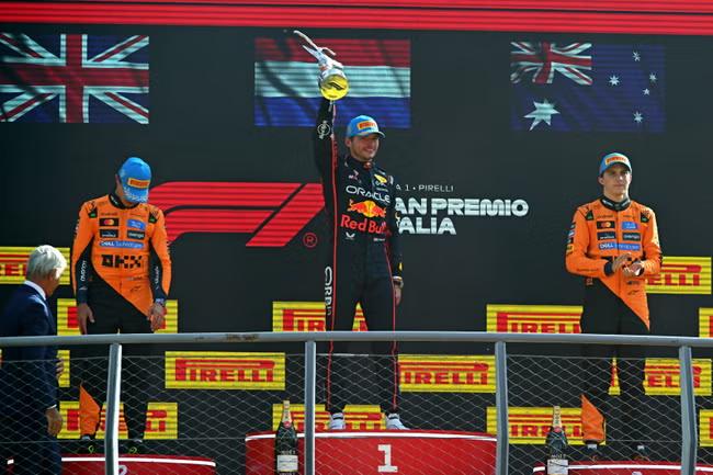 Piastri makes way for Norris as Verstappen wins in Italy