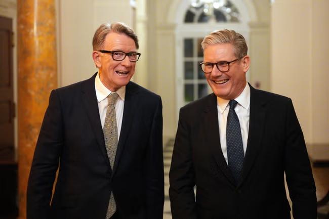 Starmer urged by Labour MPs to sack Mandelson