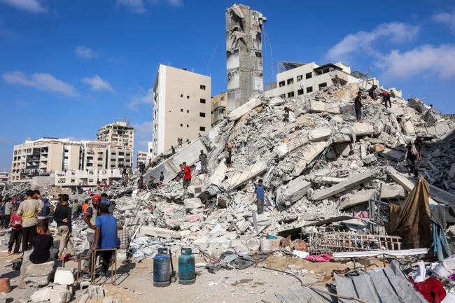 How Gaza's towers became the frontline in Israel's war