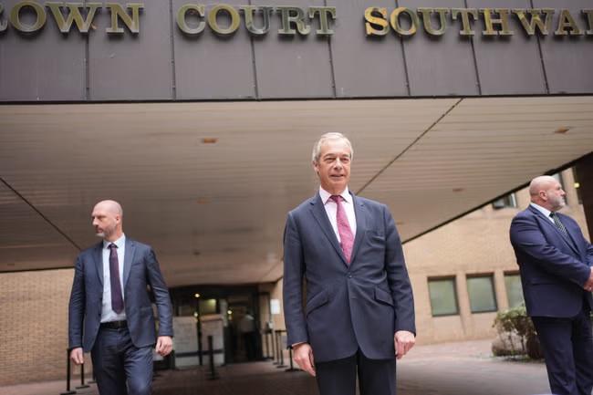 Farage tells court he 'feared migrant would shoot me'