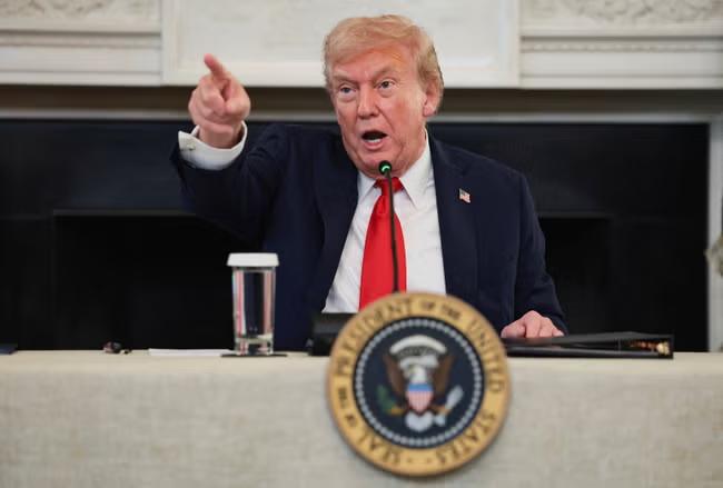 The farce is with Trump as he declares war on antifa