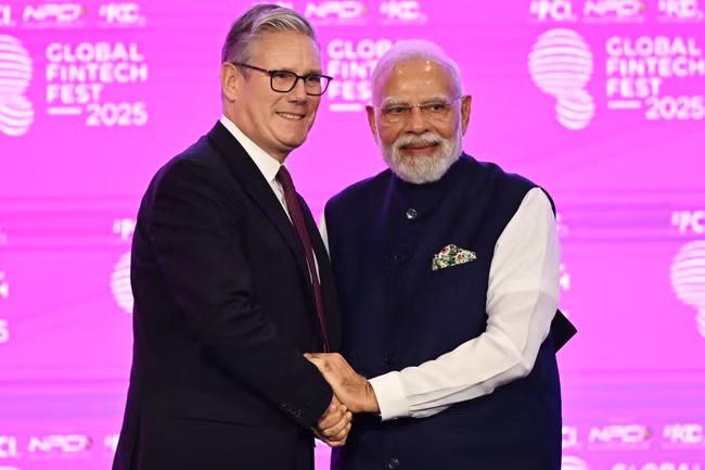 Starmer says he raised issue of Russian oil with Modi