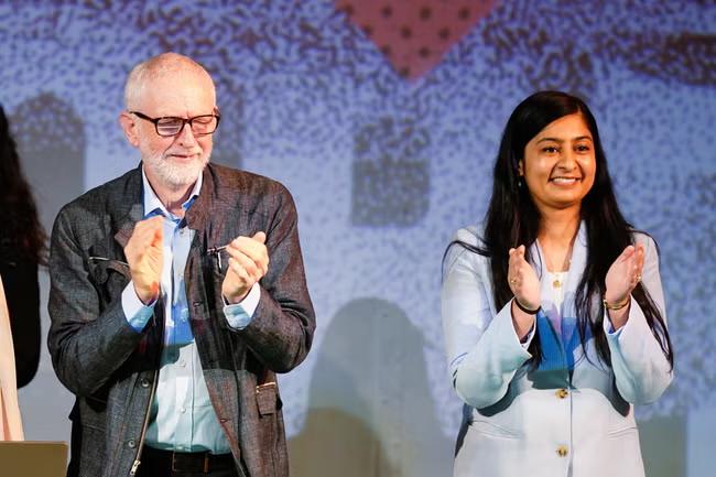 Sultana and Corbyn vow not to look back in anger
