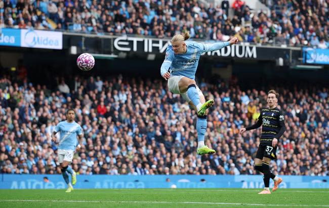 Haaland bags another brace as slick City defeat Everton