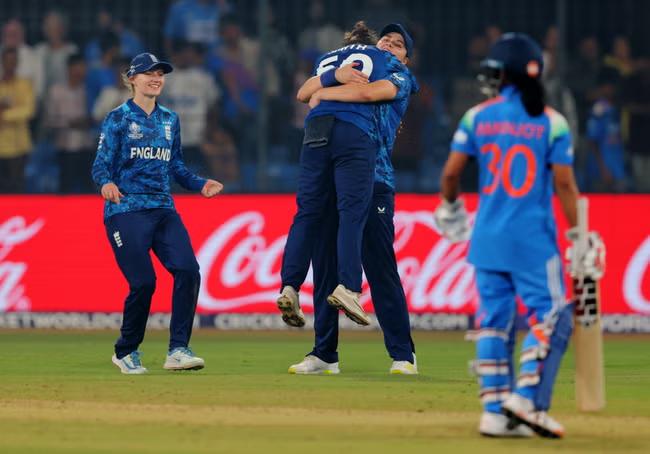 England edge out India to reach World Cup semi-final