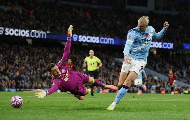 Goal machine Haaland bags another brace as City shine