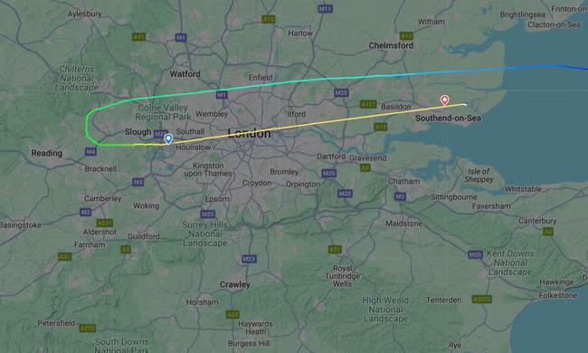 Why did our diverted plane disappear from tracker site?
