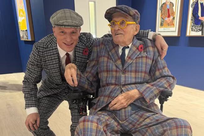 Hats off: inside Hockney's most exuberant show yet