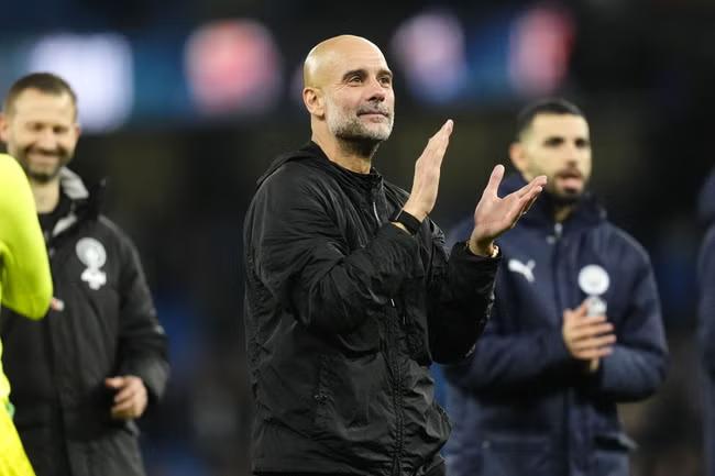 City deliver ‘incredible’ gift for Guardiola’s landmark