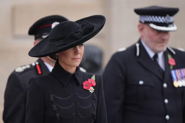 Princess marks royal debut at Service of Remembrance