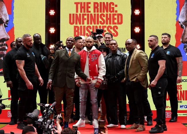 Fathers hog limelight ahead of Benn vs Eubank rematch