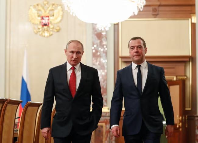 EU plans to seize £80bn 'act of war', says Medvedev
