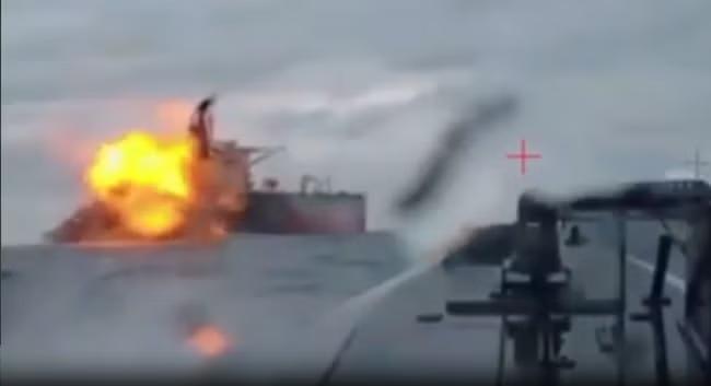 Ukraine navy hits Russian oil tanker with drone strike