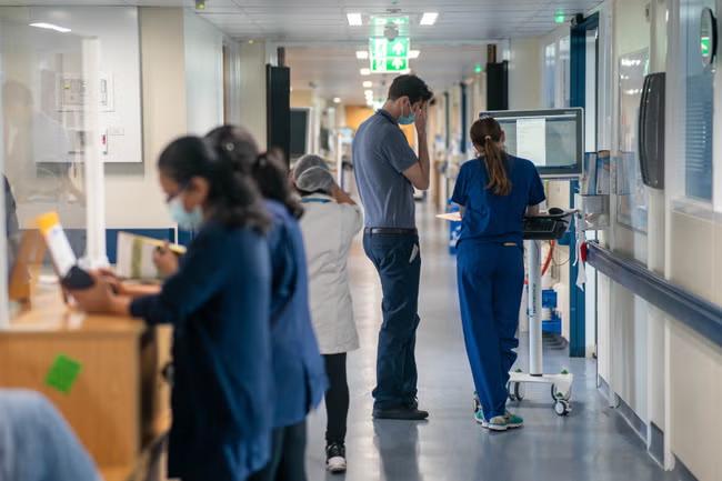 Super flu is pushing the NHS 'beyond catastrophe'