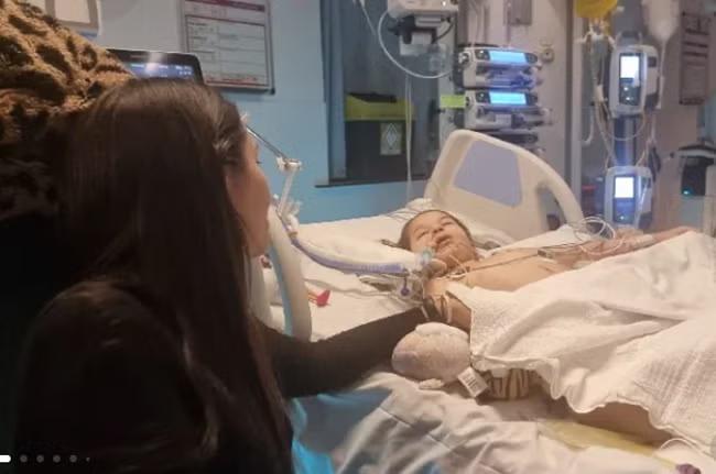 'She is awake but does not have a clue what's going on'