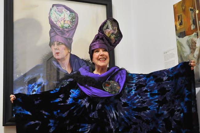 Artist, writer, socialite and icon of the Swinging Sixties