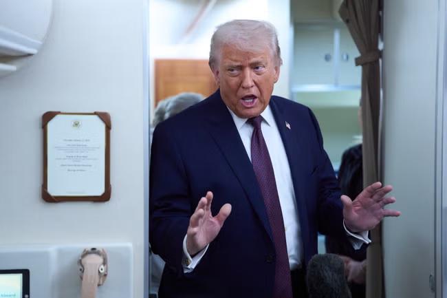 Trump mobilises 'armada' in veiled threat to Tehran