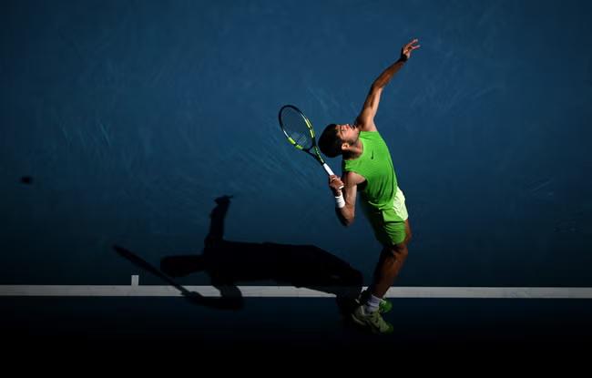 Alcaraz into quarter-finals with masterclass in serving