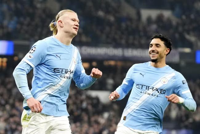 Haaland ends goal drought as City squeeze into last 16