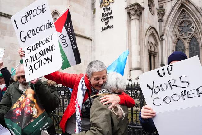 Palestine Action terror ban ruled unlawful by judges
