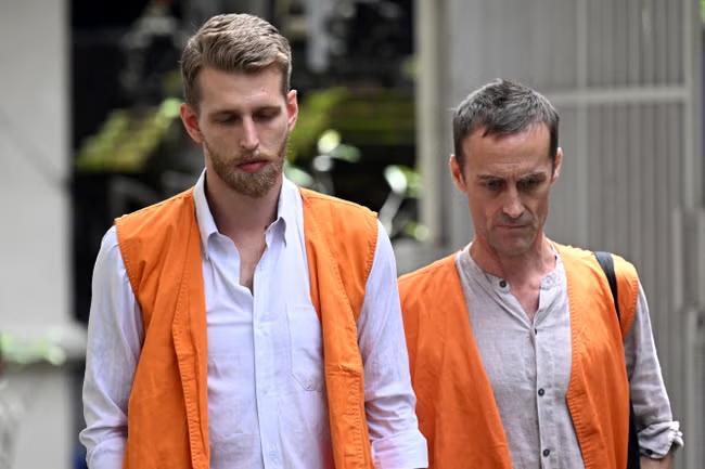 Britons accept sentences for smuggling cocaine into Bali
