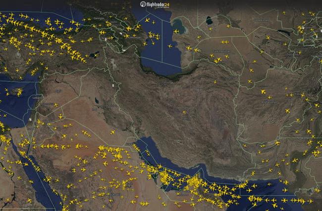 Middle East airspace closes causing global travel chaos