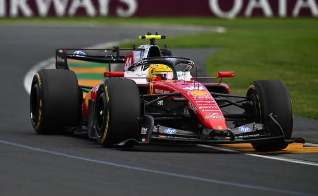 Ferrari fury for Hamilton as Russell wins Aussie thriller