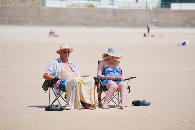 Scorcher! Hottest June day on record sees Britain boil