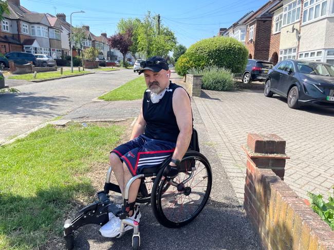 Roasting? Try surviving a heatwave in a wheelchair...