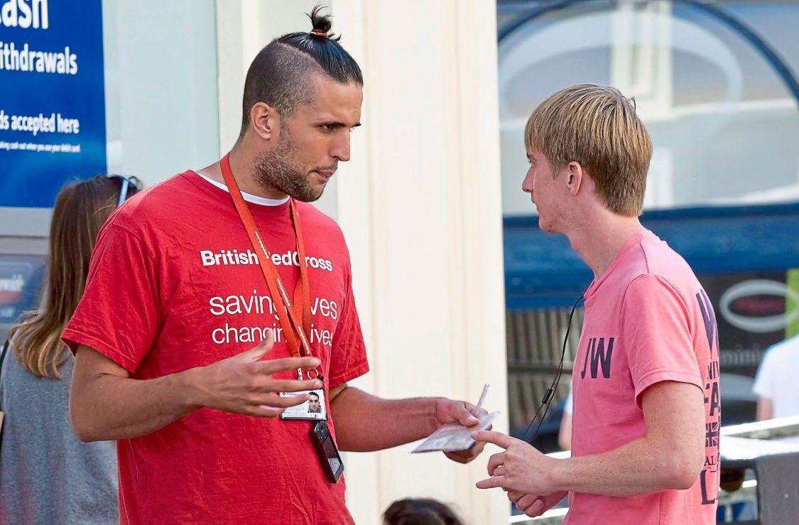 Why is the capital so full of charity muggers?