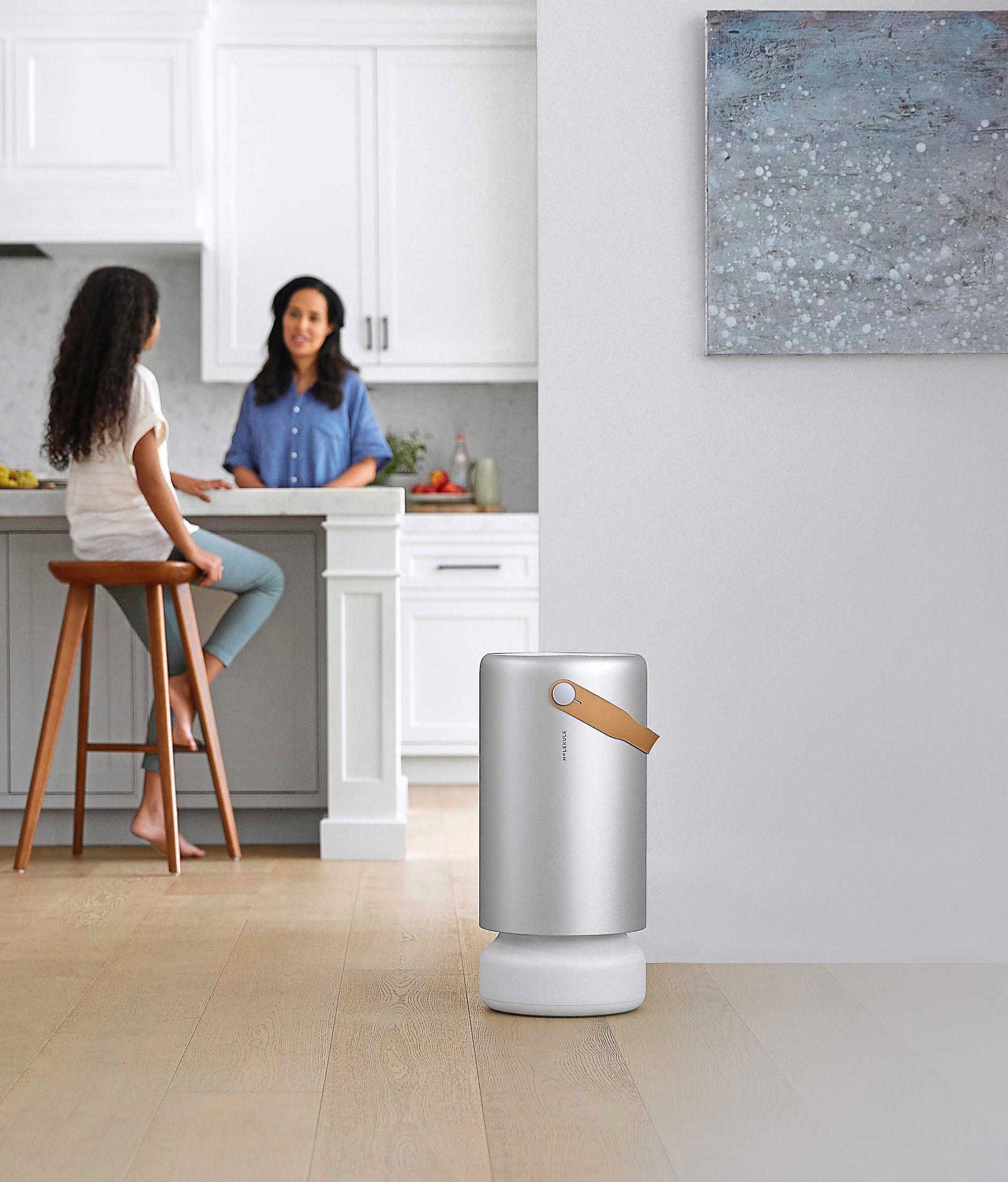 Take a deep breath with this sleek and powerful air purifier